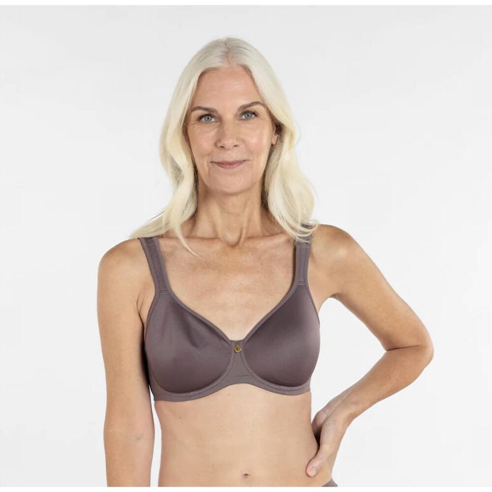 NEW UNDERSTANCE symmetry flexwire demi bra in smokey purple